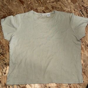 White Stag Pale Green Short Sleeve Tee